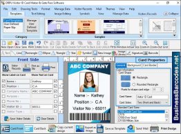 Barcode Label Creator for Gate Pass