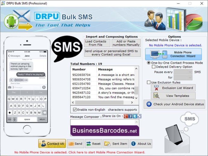 Mobile SMS Marketing Tool