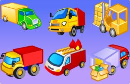 Vector Transport Icons