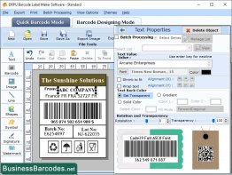 Printable Full ASCII Barcode Software