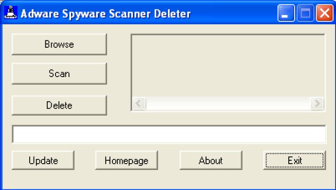 Adware Spyware Scanner Deleter
