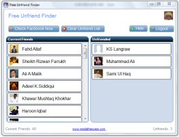 Free Unfriend Finder
