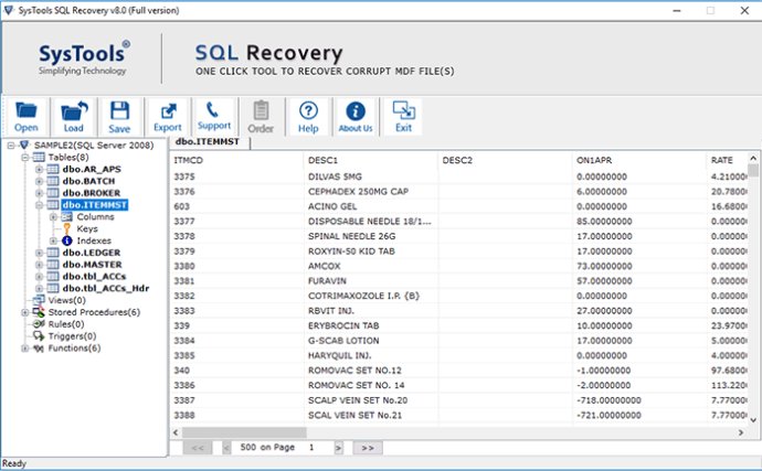 MDF Recovery