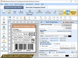 Barcode Creator for Packaging Industry