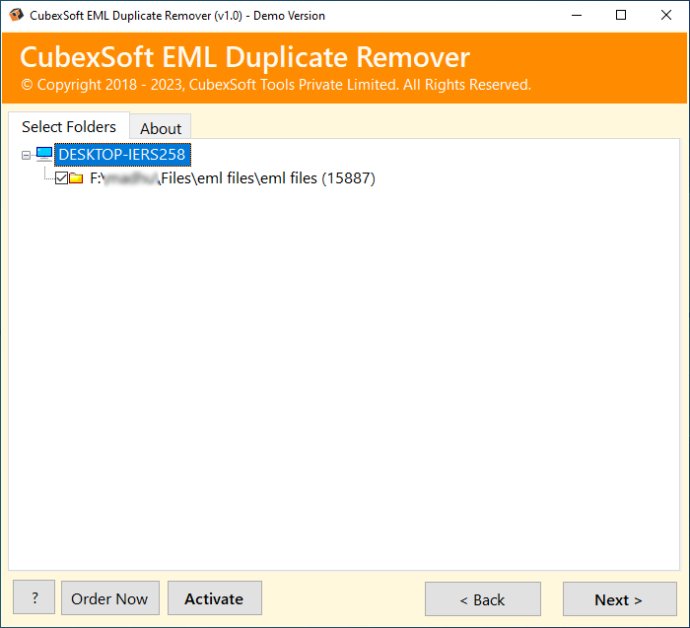 Find Duplicate Files in eM Client Folder