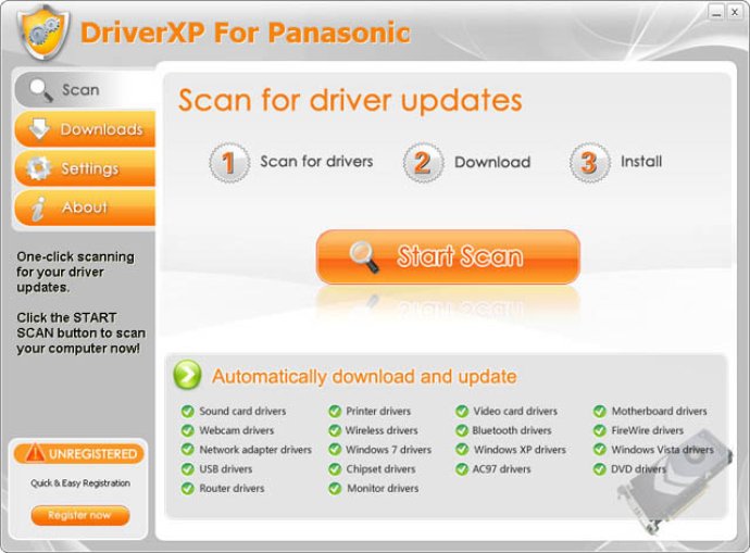 DriverXP For Panasonic