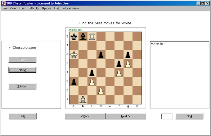 900 Chess Puzzles