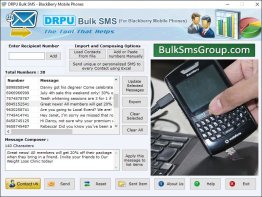 Bulk SMS for Blackberry