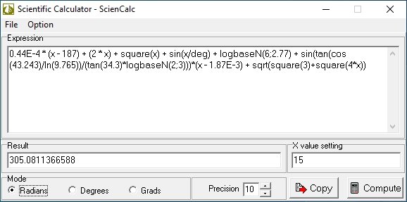 Scientific calculator - ScienCalc Scientific calculator - ScienCalc