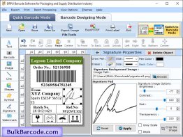 Packaging Barcode Labels Software