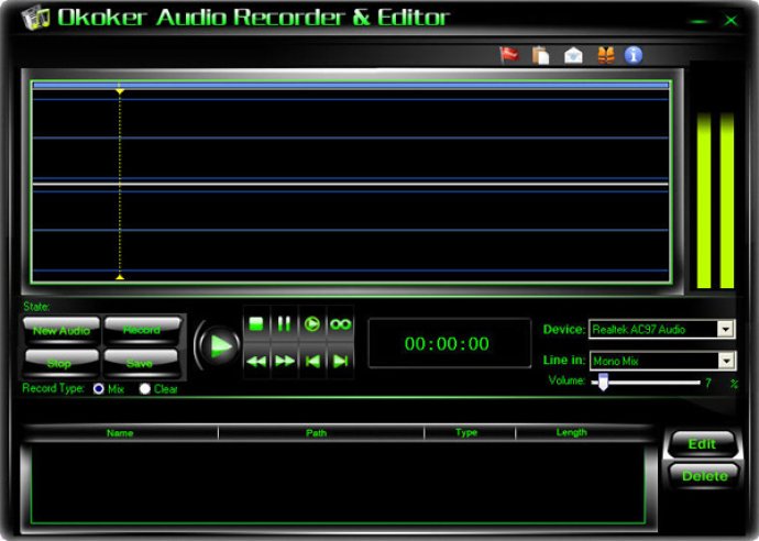 Okoker Audio Recorder&Editor