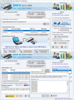 Send SMS with GSM Modem