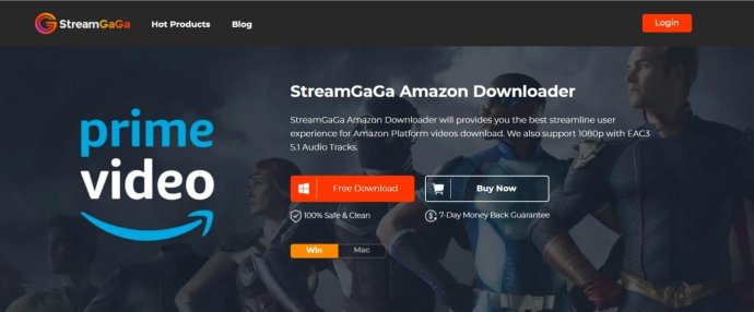 StreamGaGa Amazon Downloader