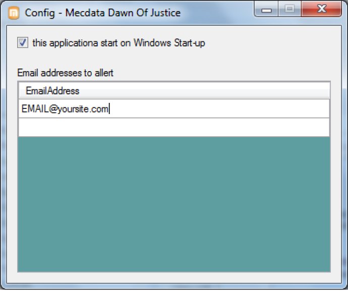Mecdata Down Of Justice