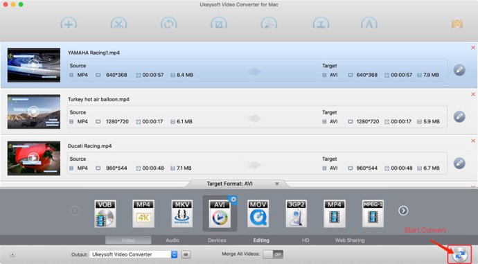 UkeySoft Video Converter for Mac
