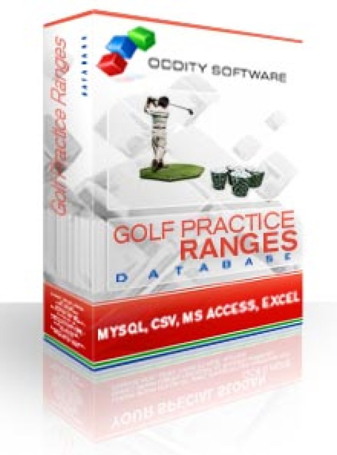 Golf Practice Ranges Database