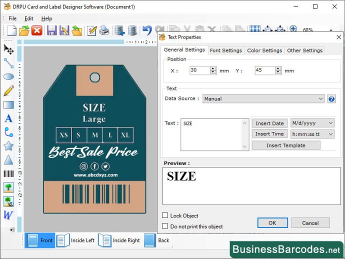 Product Designing Label Software