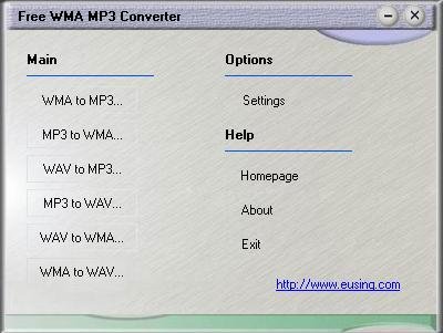 Free WMA MP3 Converter Free WMA MP3 Converter