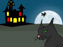 Witchy Night Halloween Wallpaper