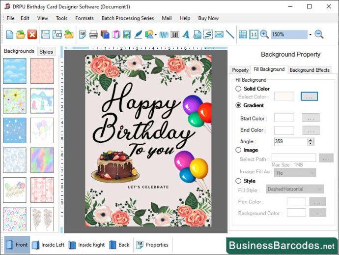 Digital Birthday Card Printing Software Digital Birthday Card Printing Software