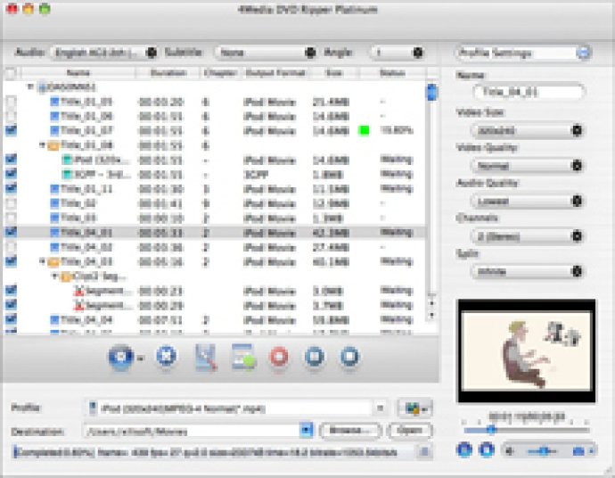 4Media DVD Ripper Platinum for Mac