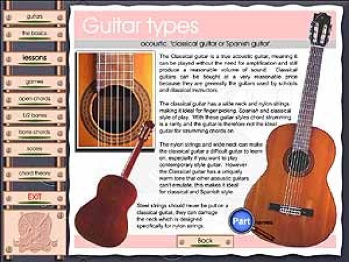 Left Handed guitar course (unit 1)