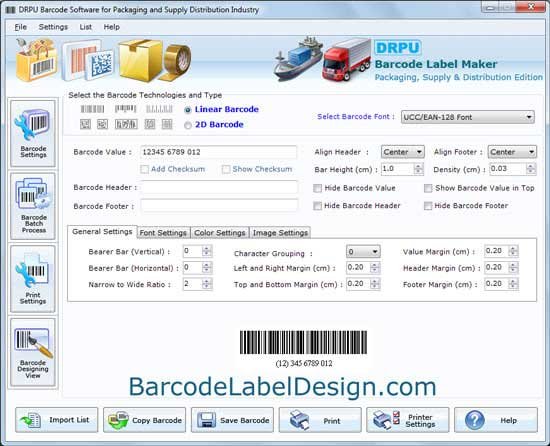 Packaging Barcode Designing Software Packaging Barcode Designing Software