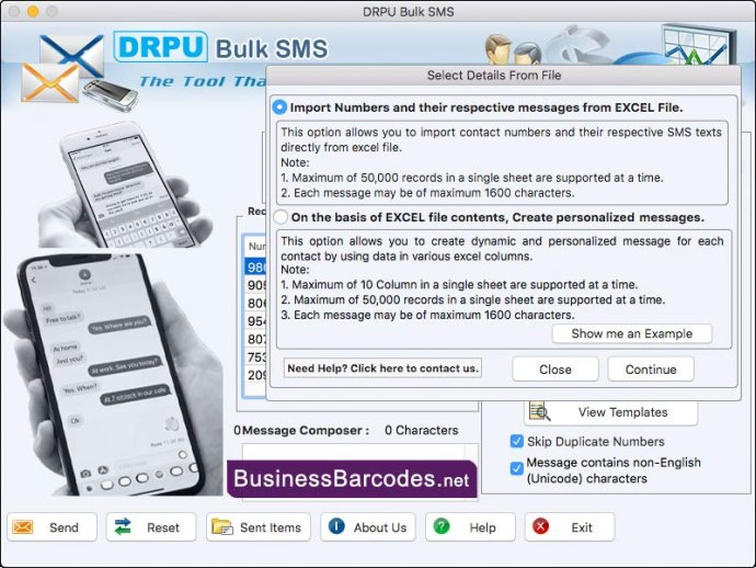 Mac Business SMS Software