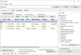 CSV2CSV for Mac