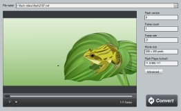 Amazing Flash to Audio Converter