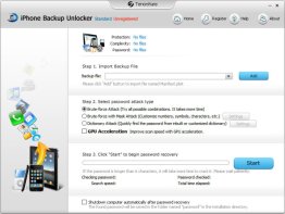 Tenorshare iPhone Backup Unlocker Std