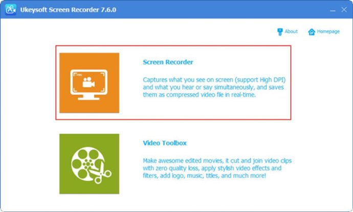 UkeySoft Screen Recorder