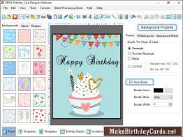 Make Birthday Cards Software