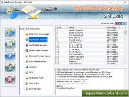 Professional Sim Card Recovery Tool