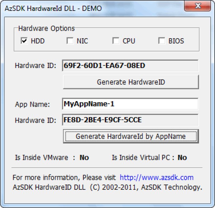AzSDK HardwareID DLL