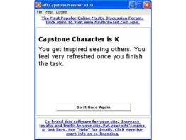 MB Capstone Number