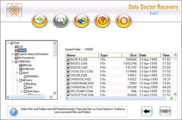 FAT Partition Recovery Software