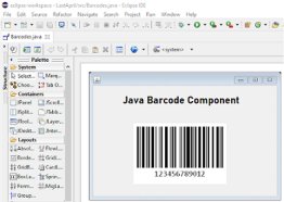 Java Code 128 Barcode Generator