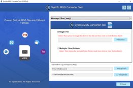 SysInfoTools MSG Converter
