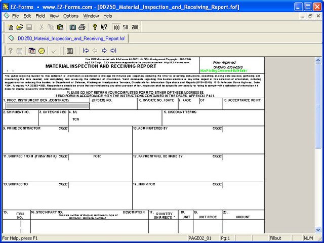 EZ-Forms-DD250 - Download & Review