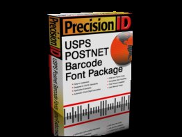 PrecisionID USPS Postnet Barcode Fonts