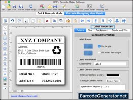 Barcode Generator Mac