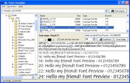 AL Font Installer