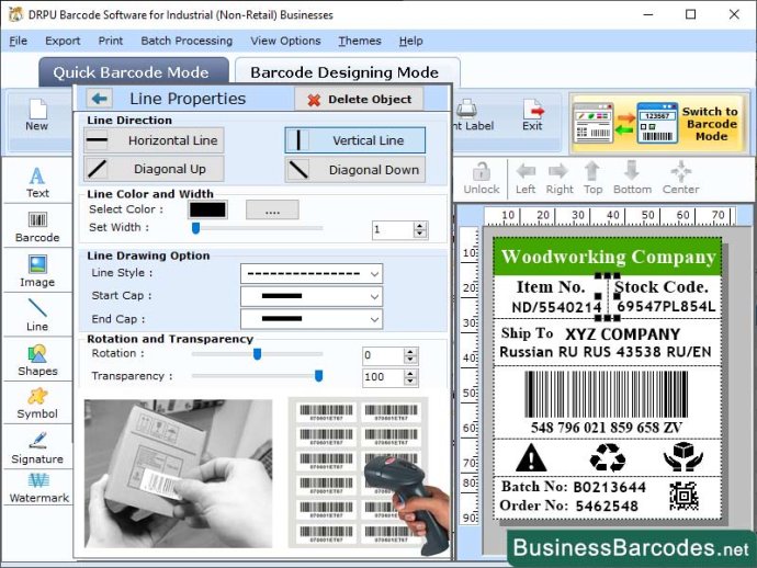 Automation Barcode Software