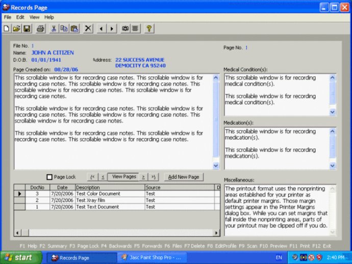 Practice Records Manager Network Version