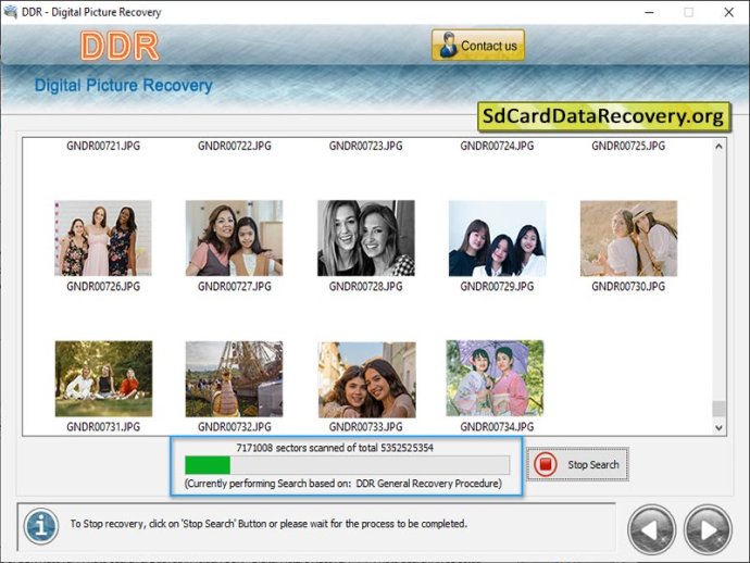 Digital Pictures Data Recover Tool