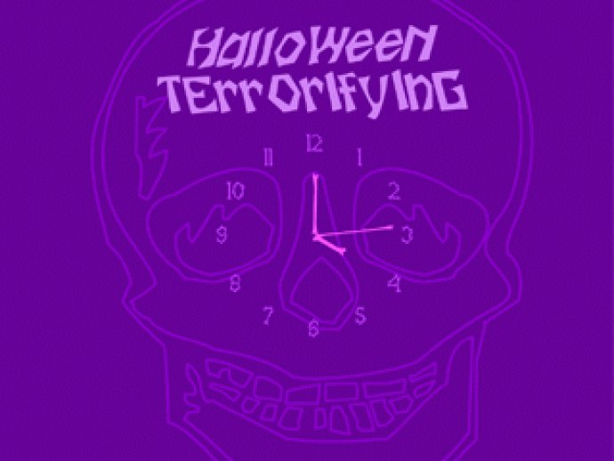 Skully Terror Halloween Wallpaper