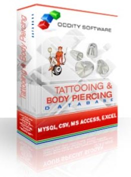 Tattooing & Body Piercing Database