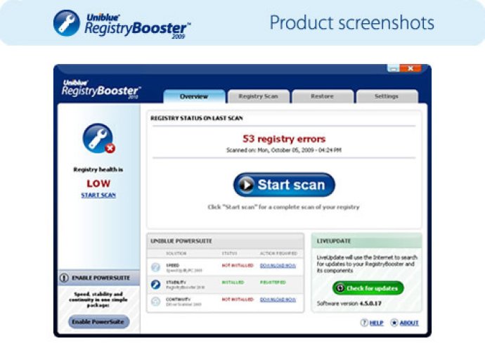 RegistryBooster 2009
