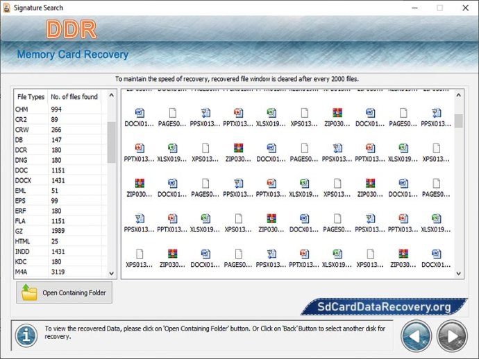 Memory Card Recovery Data Software